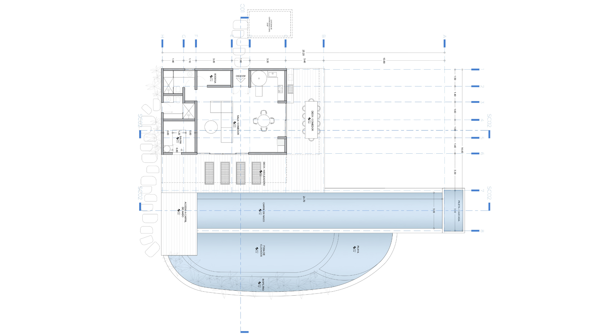 Casa Estero, diseño por Paralelo Estudio