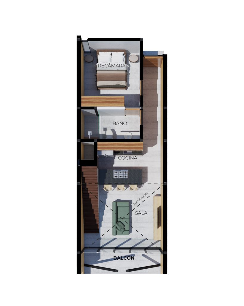 ECOLOFTS_Paralelo Estudio_Morelos11 ECOLOFTS- ARQUITECTURA que no necesita de climatización extra, arquitectura inteligente, diseño por Paralelo Estudio